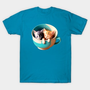 Kittens in cup T-Shirt